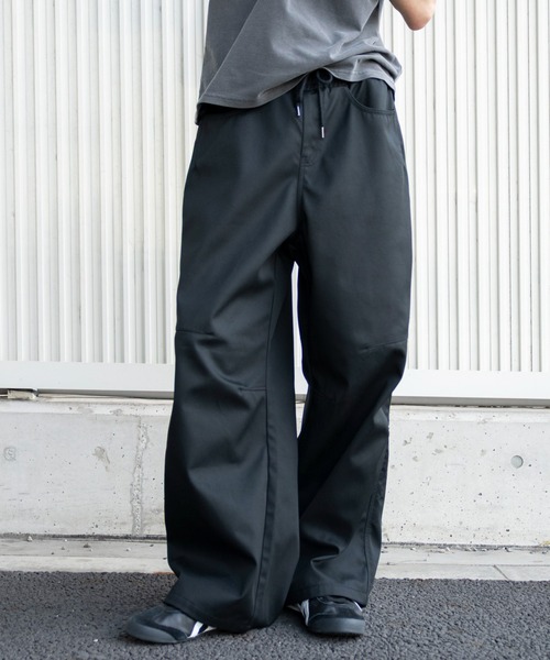 WEGO(ウィゴー)の「WEGO/接触冷感ペインターパンツ(チノパンツ・メンズ・グレー/ブラック・MEDIUM/LARGE)」の15枚目の写真
