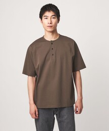 クリア MVS ヘンリーネック 半袖 Tシャツ