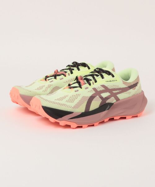 ASICS(アシックス)の「ASICS アシックス TRABUCO 14【軽量】メンズスニーカー トレイルランニングシューズ(トラブーコ14)(スニーカー・メンズ・ライトブルー/ブラック系その他/イエロー系その他・28.0cm/27.5cm/26.0cm/26.5cm/27.0cm)」の3枚目の写真