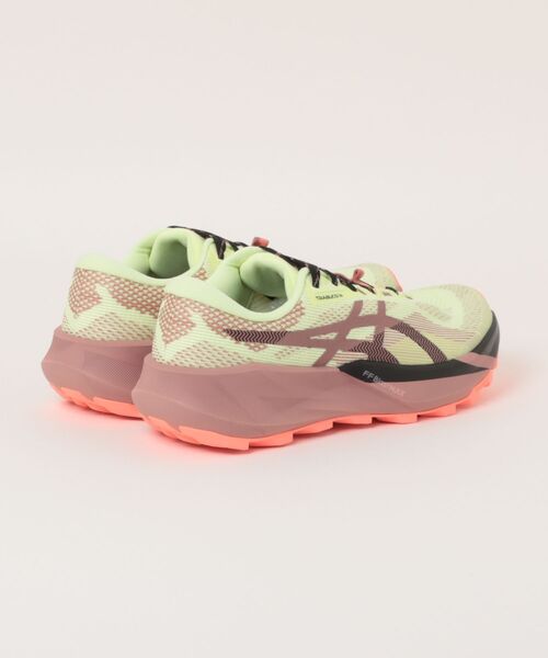 ASICS(アシックス)の「ASICS アシックス TRABUCO 14【軽量】メンズスニーカー トレイルランニングシューズ(トラブーコ14)(スニーカー・メンズ・ライトブルー/ブラック系その他/イエロー系その他・28.0cm/27.5cm/26.0cm/26.5cm/27.0cm)」の4枚目の写真