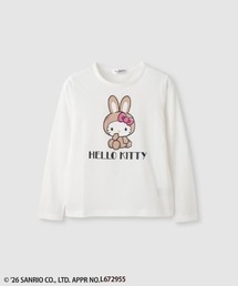 Mac-House（マックハウス）の「【Sanrio/サンリオ】キャラクタープリント長袖Tシャツ（Tシャツ/カットソー）」