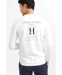 HIGH STREET∴R.P.T.HロゴクルーネックナガソデTCS