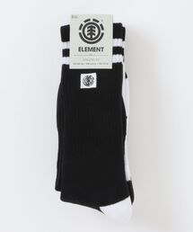 ELEMENT | ELEMENT メンズ 2TONE ICON SOCKS 3PK ソックス 【2026年秋冬モデル】(ソックス/靴下)