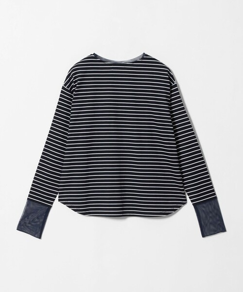 green label relaxing(グリーンレーベルリラクシング)の「ソデ チュール プルオーバー カットソー(Tシャツ/カットソー・レディース・その他1/オフホワイト/ブラック/その他2・FREE)」の8枚目の写真