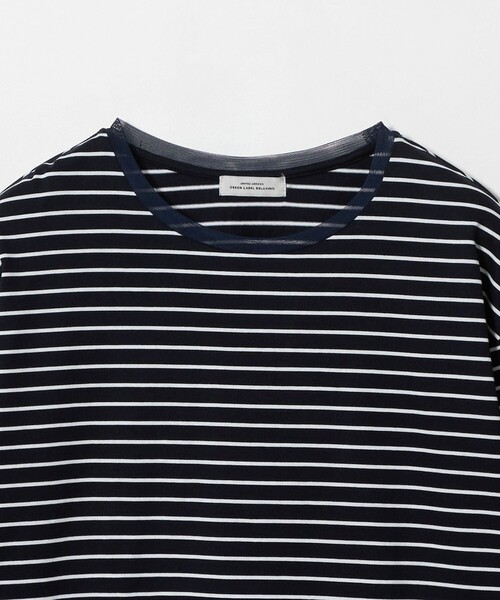 green label relaxing(グリーンレーベルリラクシング)の「ソデ チュール プルオーバー カットソー(Tシャツ/カットソー・レディース・その他1/オフホワイト/ブラック/その他2・FREE)」の9枚目の写真