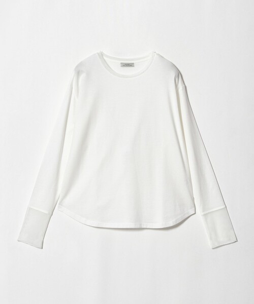 green label relaxing(グリーンレーベルリラクシング)の「ソデ チュール プルオーバー カットソー(Tシャツ/カットソー・レディース・その他1/オフホワイト/ブラック/その他2・FREE)」の12枚目の写真