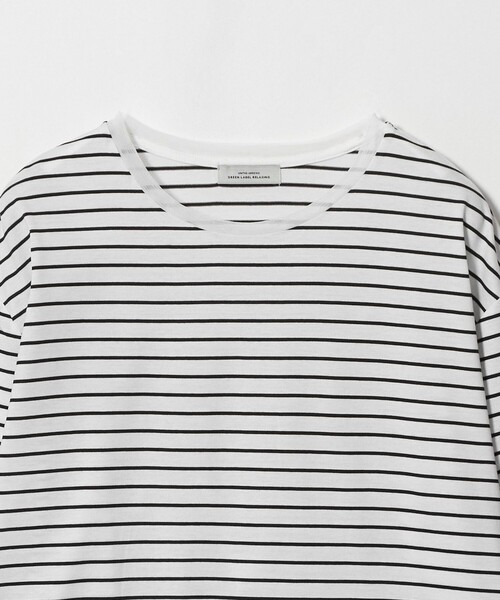 green label relaxing(グリーンレーベルリラクシング)の「ソデ チュール プルオーバー カットソー(Tシャツ/カットソー・レディース・その他1/オフホワイト/ブラック/その他2・FREE)」の19枚目の写真