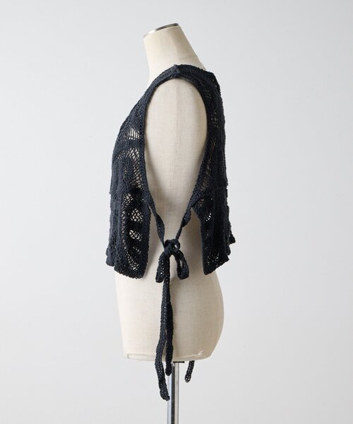 ear PAPILLONNER(イアパピヨネ)の「ベスト付きブラウス【SUM1 STYLE】(シャツ/ブラウス・レディース・ブラック/ホワイト/ブルー系その他・FREE)」の19枚目の写真