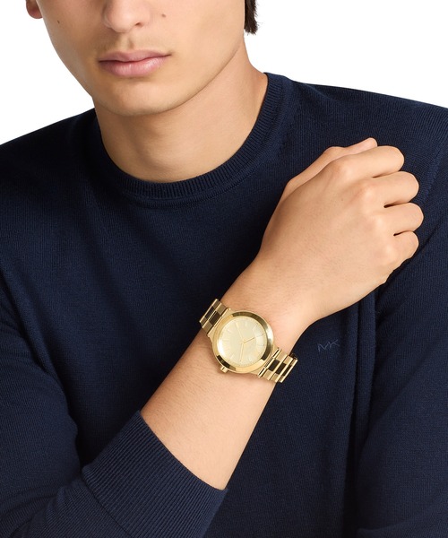 MICHAEL KORS(マイケルコース)の「マイケル・コース 腕時計 メンズ アナログ ステンレス MK9273(アナログ腕時計・メンズ・ゴールド・FREE)」の3枚目の写真