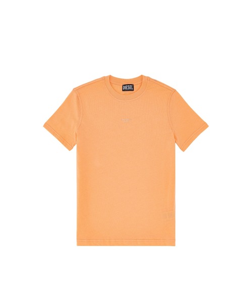DIESEL（ディーゼル）の「ウィメンズ Tシャツ T-REG- NEW-D-FOIL（Tシャツ/カットソー・レディース・ブラック/オレンジ/ホワイト・LARGE/X-SMALL/MEDIUM/SMALL）」の3枚目の写真