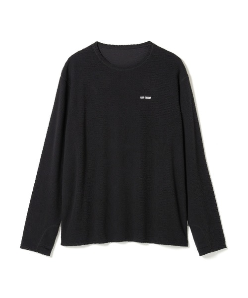 GRIP SWANY(グリップスワニー)の「【GSMCT-210】 AERATION LS TEE(Tシャツ/カットソー・メンズ・セージグリーン/ホワイト/ブラック/オリーブ・M/L/XL/XXL/S)」の2枚目の写真