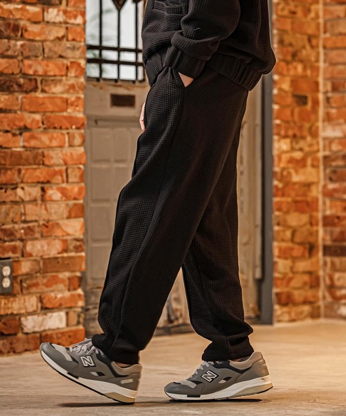 CAMBIO(カンビオ)の「mp15327- Big Waffle Balloon Pants バルーンパンツ(CAM26AW-015)(その他パンツ・メンズ・ブラック/ネイビー/イエロー・S/M/L)」の11枚目の写真