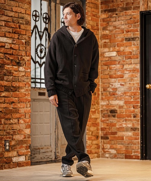 CAMBIO(カンビオ)の「mp15327- Big Waffle Balloon Pants バルーンパンツ(CAM26AW-015)(その他パンツ・メンズ・ブラック/ネイビー/イエロー・S/M/L)」の13枚目の写真