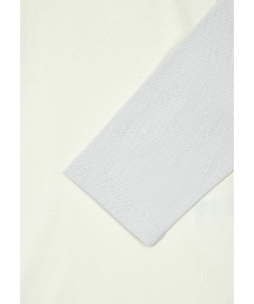 EMIS(イミス)の「(W) LAYERED LS T-SHIRT(Tシャツ/カットソー・レディース・ライトグレー/ブラック/クリーム・FREE)」の21枚目の写真