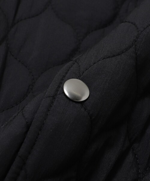 BEAMS BOY（ビームスボーイ）の「ナイロン キルト フードコート（その他アウター・レディース・オリーブ/ブラック・ONE SIZE）」の8枚目の写真