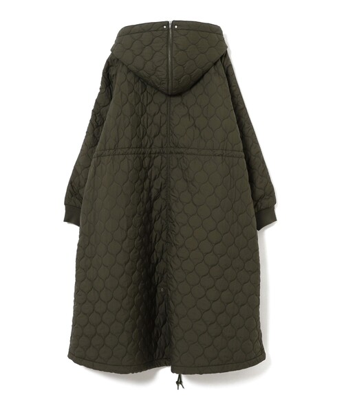 BEAMS BOY（ビームスボーイ）の「ナイロン キルト フードコート（その他アウター・レディース・オリーブ/ブラック・ONE SIZE）」の19枚目の写真