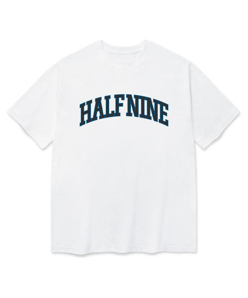 HALFNINE（ハーフナイン）の「ダークブルー 半袖Tシャツ F03BRD_HBX10940（Tシャツ/カットソー・メンズ・グレー系その他/ブルー/ホワイト/ブラック・L/M/S/XL）」の2枚目の写真