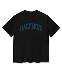HALFNINE（ハーフナイン）の「ダークブルー 半袖Tシャツ F03BRD_HBX10940（Tシャツ/カットソー）」