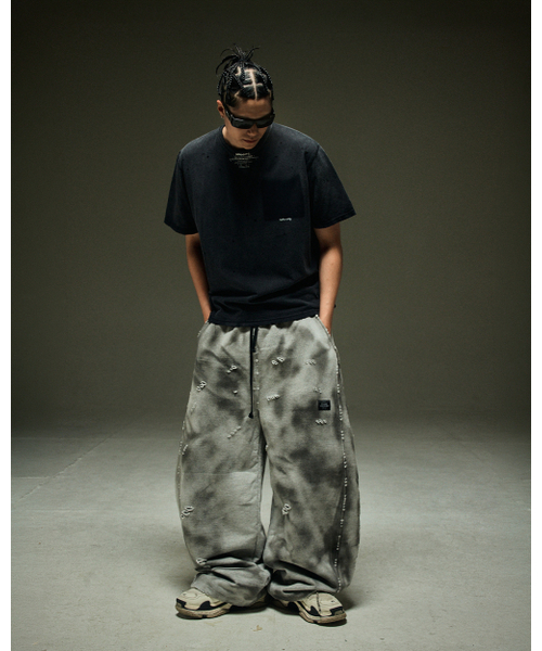 MWOONG(ムン)の「Destroyed P dusty gray B(スウェットパンツ・レディース・その他・FREE)」の10枚目の写真