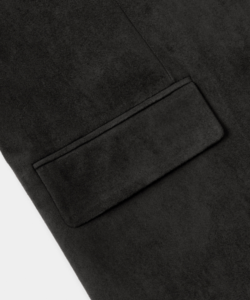EXCONTAINER(エックスコンテナ)の「Classic BURTON SUADE blazer (BLACK)(テーラードジャケット・メンズ・その他・MEDIUM/LARGE/X-LARGE)」の6枚目の写真