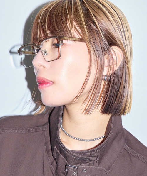 BLANC..(ブラン)の「BLANC.. B0050:メガネ(メガネ・レディース・ブラック/ブラウン・FREE)」の3枚目の写真