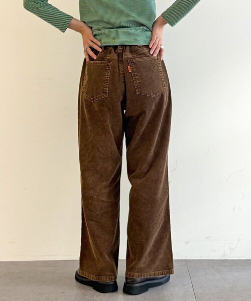 CPCM(シーピーシーエム)の「コーデュロイストレートパンツ(その他パンツ・レディース・ブラウン/ブラック/ピンク・MEDIUM/SMALL)」の10枚目の写真