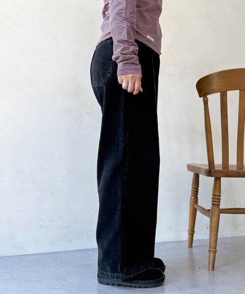 CPCM(シーピーシーエム)の「コーデュロイストレートパンツ(その他パンツ・レディース・ブラウン/ブラック/ピンク・MEDIUM/SMALL)」の14枚目の写真