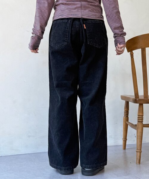 CPCM(シーピーシーエム)の「コーデュロイストレートパンツ(その他パンツ・レディース・ブラウン/ブラック/ピンク・MEDIUM/SMALL)」の15枚目の写真
