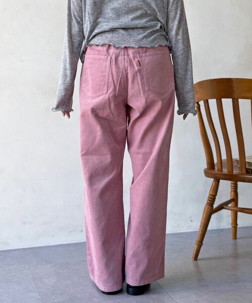 CPCM(シーピーシーエム)の「コーデュロイストレートパンツ(その他パンツ・レディース・ブラウン/ブラック/ピンク・MEDIUM/SMALL)」の18枚目の写真