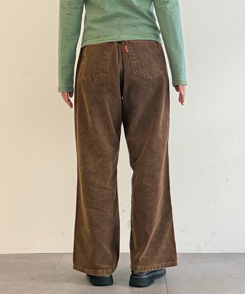 CPCM(シーピーシーエム)の「コーデュロイストレートパンツ(その他パンツ・レディース・ブラウン/ブラック/ピンク・MEDIUM/SMALL)」の21枚目の写真
