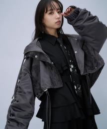 HARE（ハレ）の「ギャザーレースマウンテンパーカー(HARE)（その他アウター）」