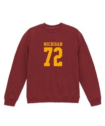 Ol' Basics(オール・ベーシックス) トレーナー スウェット MICHIGAN ロゴ ナンバリング プリント 裏毛 トップス メンズ ユニセックス