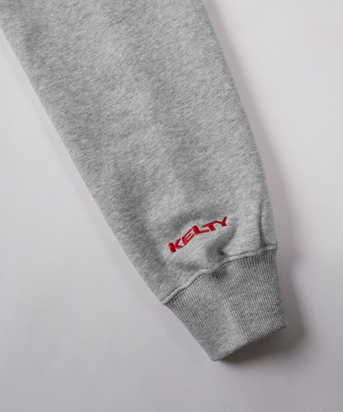 KELTY(ケルティ)の「【97】【KELTY/ケルティ】裏起毛 クルーネック スウェット/トレーナー/オーバーサイズ/ミニロゴ/ワンポイント/裏起毛/ユニセックス/レディース/メンズ(スウェット・メンズ・ネイビー/グレー/ホワイト/ブラック・M/XL/L)」の10枚目の写真
