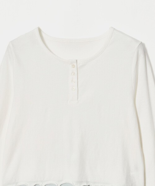 California General Store(California General Store)の「<CGS.>レイヤード ヘンリー ネック ウィメンズ(Tシャツ/カットソー・レディース・ホワイト/ネイビー/グレー系・FREE)」の9枚目の写真