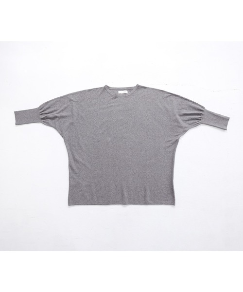 n'OrLABEL(ノアールレーベル)の「ドルマンチュニック(Tシャツ/カットソー・レディース・チャコールグレー/ブラック/ボルドー・FREE)」の19枚目の写真