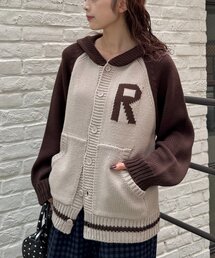 【UNISEX】ラグランフードニットカーディガン