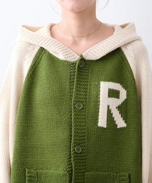 CIAOPANIC TYPY(チャオパニックティピー)の「【UNISEX】ラグランフードニットカーディガン(ニット/セーター・レディース・パープル/ネイビー/ブラウン/グレー/グリーン・MEDIUM/LARGE)」の17枚目の写真