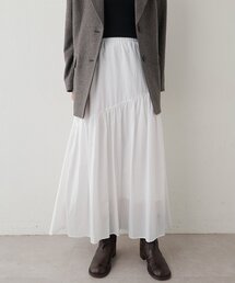 切替ヴィンテージタフタスカート