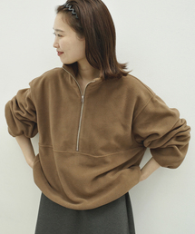 ONIT（オニット）の「Plus by ONIT/オニット SLOBE別注 フリースハーフジップブルゾン 26AW-SL02 【洗濯機使用可能】（ブルゾン）」