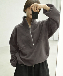 ONIT（オニット）の「Plus by ONIT/オニット SLOBE別注 フリースハーフジップブルゾン 26AW-SL02 【洗濯機使用可能】（ブルゾン）」