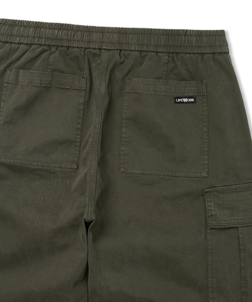 LIFE WORK(ライフワーク)の「L2 ガーメント セミワイドパンツ(その他パンツ・メンズ・ブラック/カーキ・M/L)」の5枚目の写真