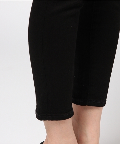 Denim & Supply Ralph Lauren（デニムアンドサプライラルフローレン）の「ライザー クロップ スキニー ジーンズ（デニムパンツ・レディース・ブラック・25/29/24/26/27/28）」の10枚目の写真