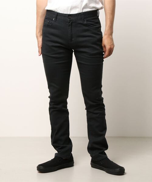 VIBGYOR（ヴィブジョー）の「VIBGYOR Select/ カラースキニーパンツ（チノパンツ・メンズ・その他4/ブラック/カーキ/ブルー/グリーン/ホワイト/ピンク/その他2/その他3/ベージュ/その他1/ワイン/マスタード/サックスブルー/チャコールグレー/サンドベージュ・MEDIUM/LARGE/X-LARGE/SMALL）」の4枚目の写真