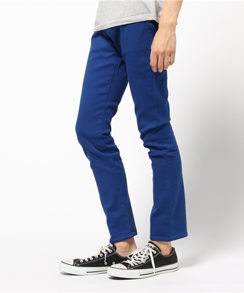 VIBGYOR（ヴィブジョー）の「VIBGYOR Select/ カラースキニーパンツ（チノパンツ・メンズ・その他4/ブラック/カーキ/ブルー/グリーン/ホワイト/ピンク/その他2/その他3/ベージュ/その他1/ワイン/マスタード/サックスブルー/チャコールグレー/サンドベージュ・MEDIUM/LARGE/X-LARGE/SMALL）」の9枚目の写真