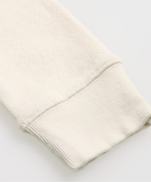 apres les cours（アプレレクール）の「シャツレイヤード風トレーナー（スウェット・キッズ・アイボリー/ターコイズブルー・100/120/90/140/110/130/80）」の12枚目の写真