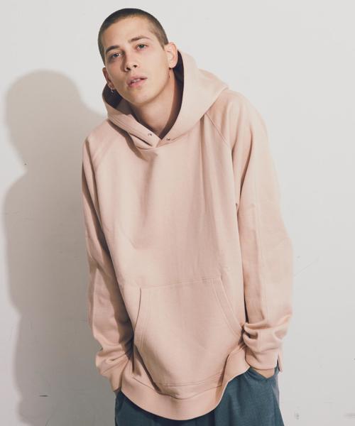 MONKEY TIME（モンキータイム）の「＜monkey time＞ ウラケ ドルマン フーディー（パーカー・メンズ・ブラック/シャーベット/ライトグレー・X-LARGE/MEDIUM/LARGE/SMALL）」の3枚目の写真