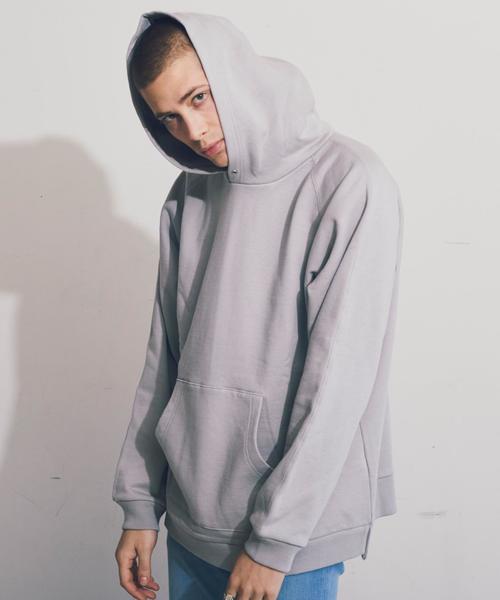 MONKEY TIME（モンキータイム）の「＜monkey time＞ ウラケ ドルマン フーディー（パーカー・メンズ・ブラック/シャーベット/ライトグレー・X-LARGE/MEDIUM/LARGE/SMALL）」の2枚目の写真