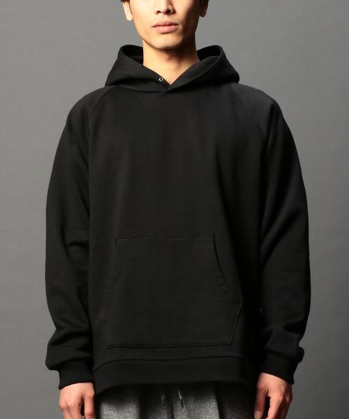 MONKEY TIME（モンキータイム）の「＜monkey time＞ ウラケ ドルマン フーディー（パーカー・メンズ・ブラック/シャーベット/ライトグレー・X-LARGE/MEDIUM/LARGE/SMALL）」の5枚目の写真