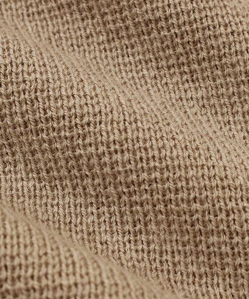 Pierrot（ピエロ）の「ミラノリブ編み ボートネック ニットプルオーバー（ニット/セーター・レディース・ベージュ/アイボリー/ブラック/カーキ/杢グレー/インディゴブルー・L/M）」の19枚目の写真