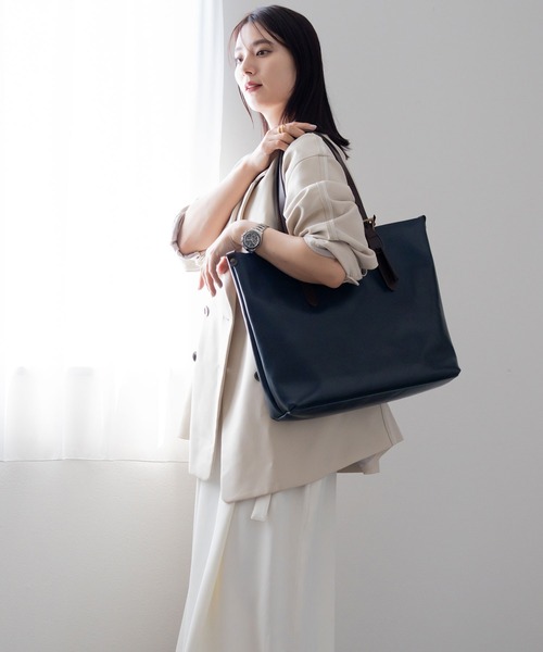 牛革レザートートバッグ（トートバッグ）｜HALEINE（アレンヌ）の